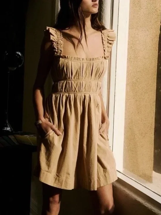 Free People Claudette Mini Dress Sz Small - Picture 6 of 9